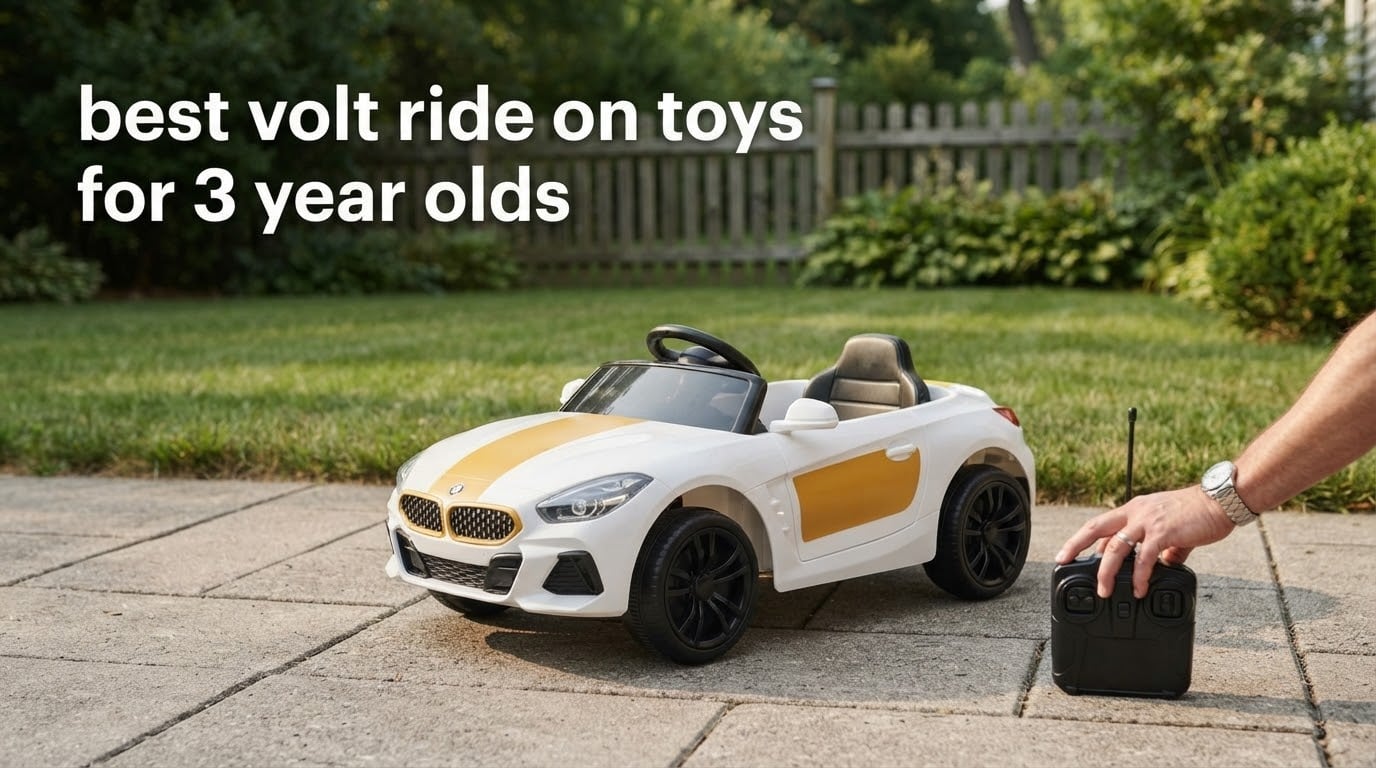best 12 volt ride on toys for 3 year olds