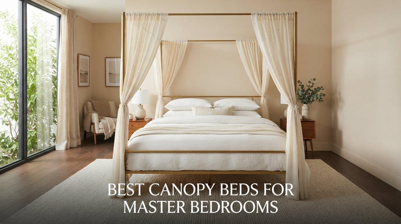 best canopy beds for master bedrooms