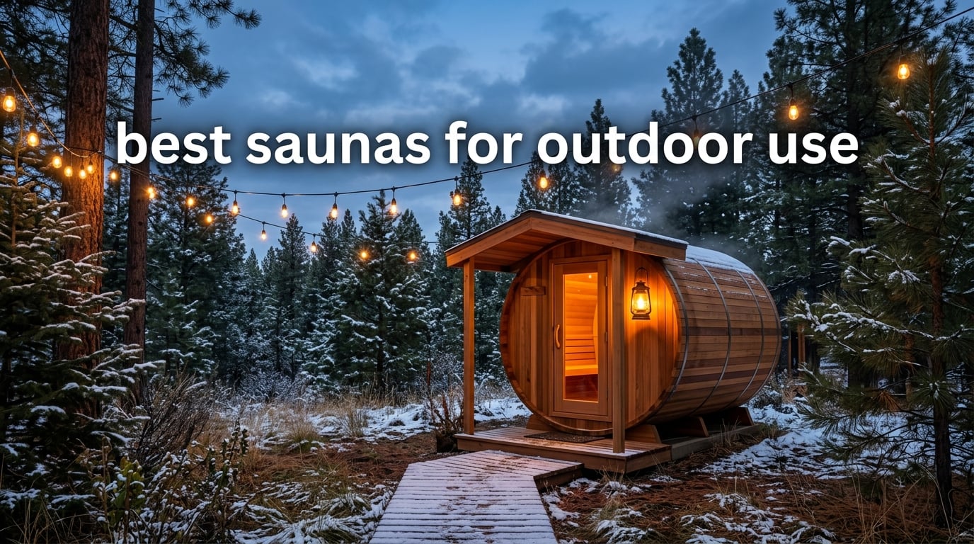 best saunas for outdoor use