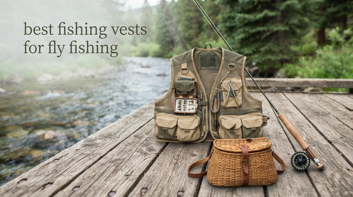 best fishing vests for fly fishing