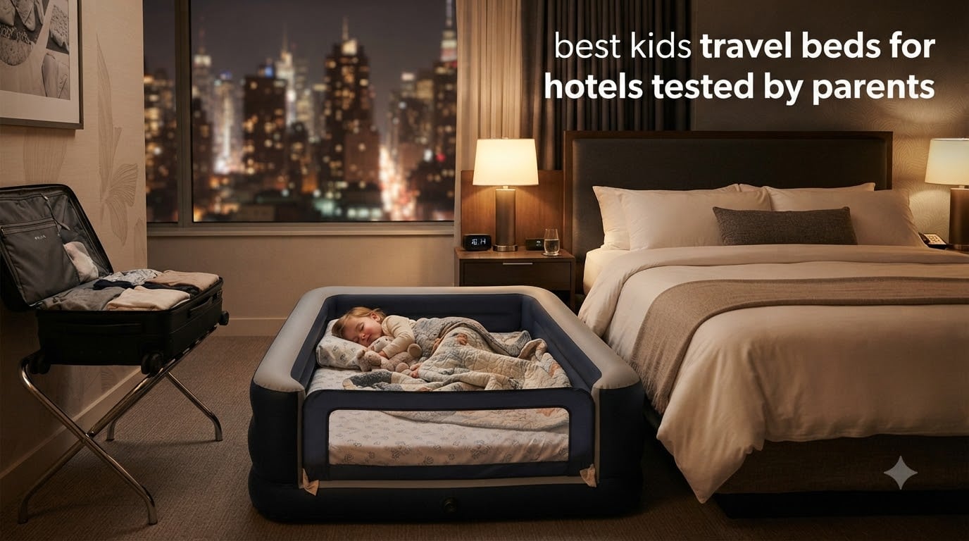 best kids travel beds for hotels tested by parents