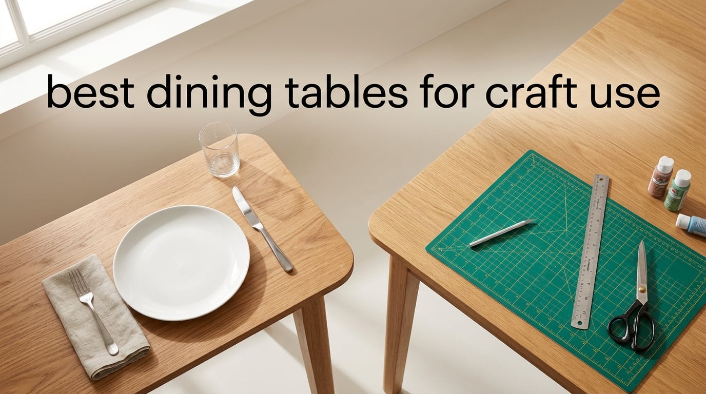 best dining tables for craft use
