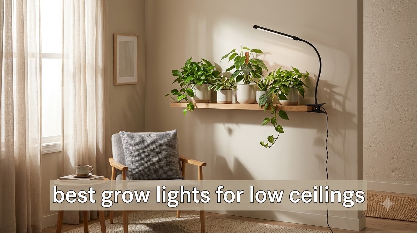 best grow lights for low ceilings