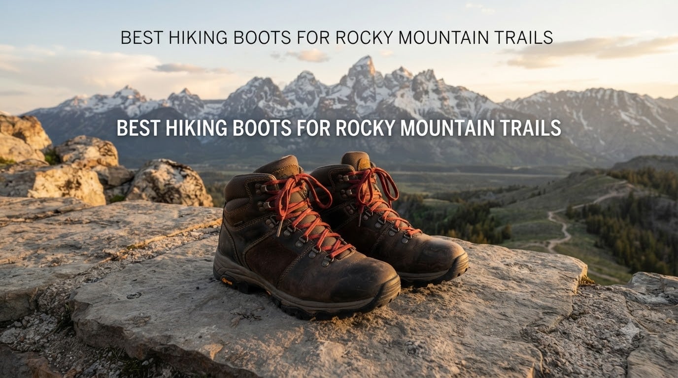 best hiking boots for rocky mountain trails
