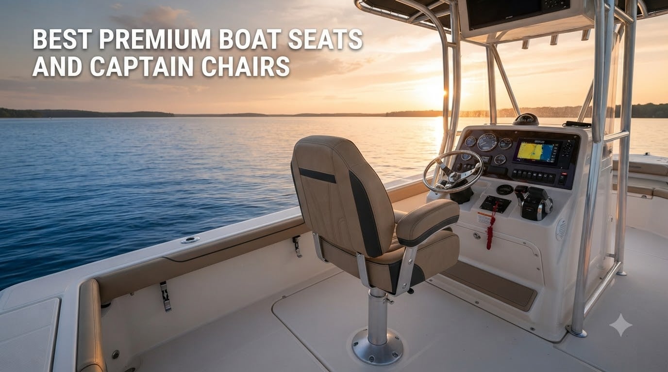 best premium boat seats and captain chairs