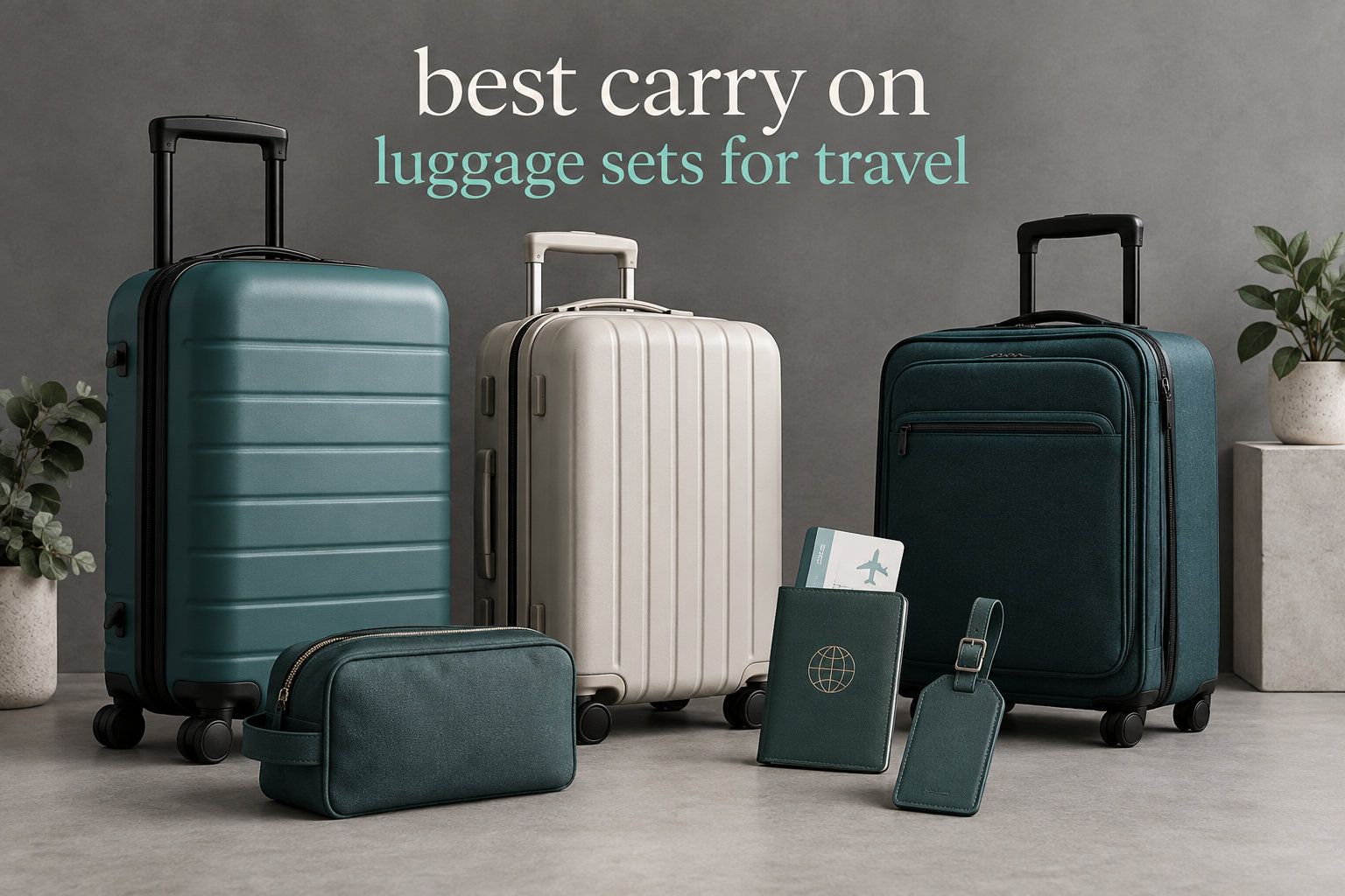 best carry on luggage sets for travel