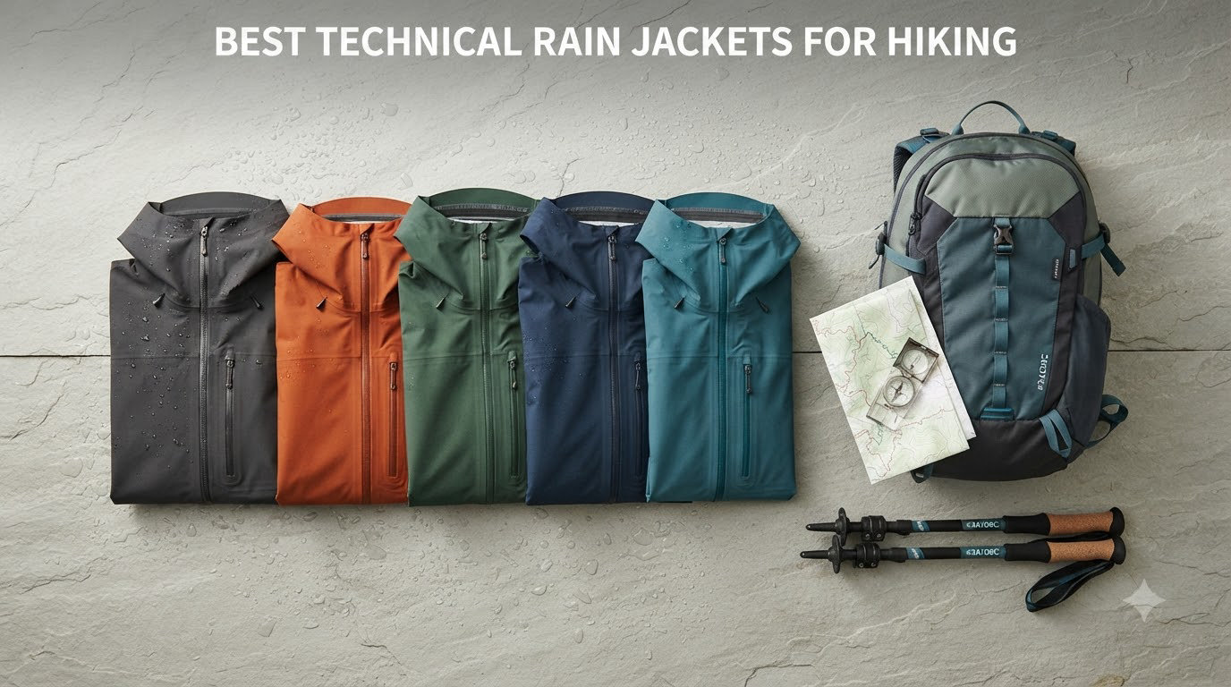 best technical rain jackets for hiking