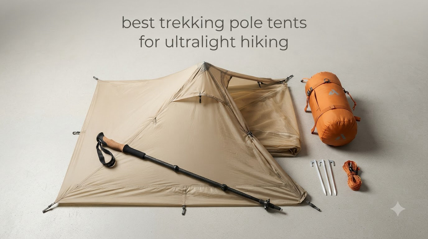 best trekking pole tents for ultralight hiking
