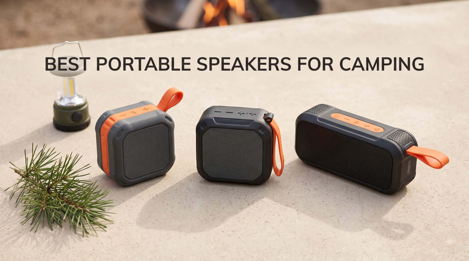 best portable speakers for camping