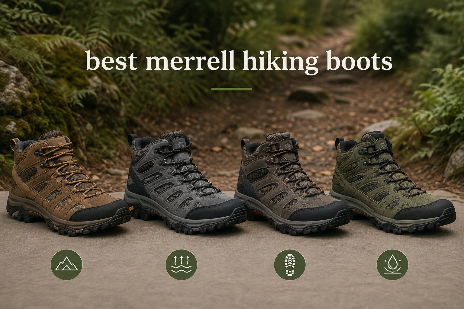 best merrell hiking boots