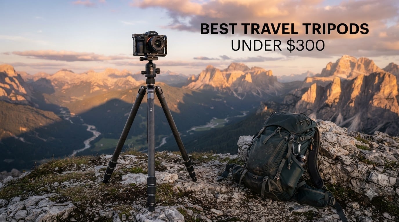 best travel tripods under $300