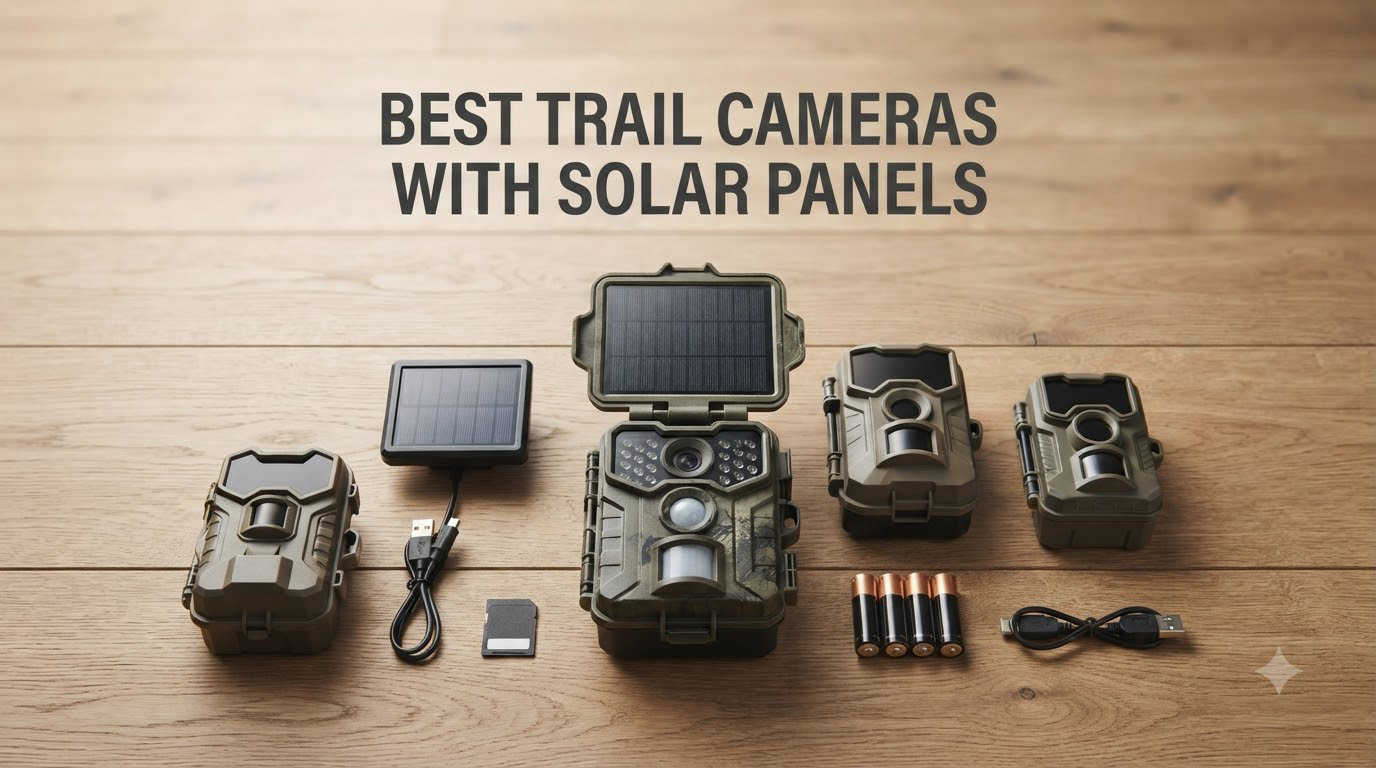 best trail cameras with solar panels
