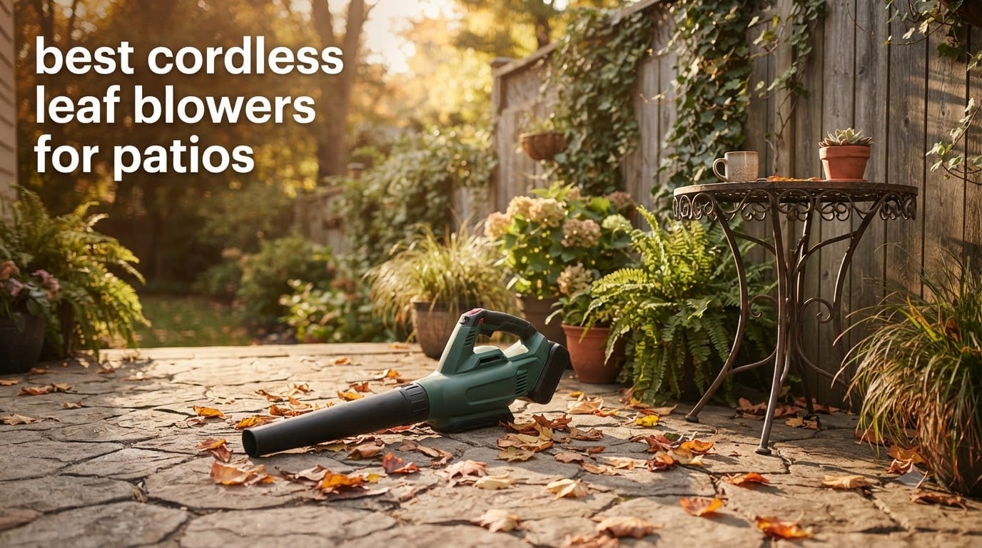 best cordless leaf blowers for patios