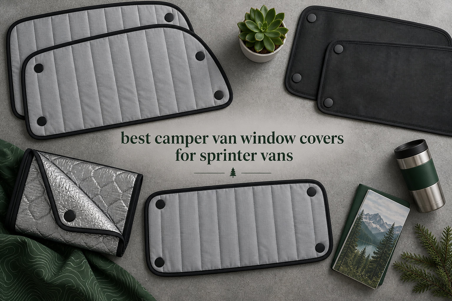 best camper van window covers for sprinter vans