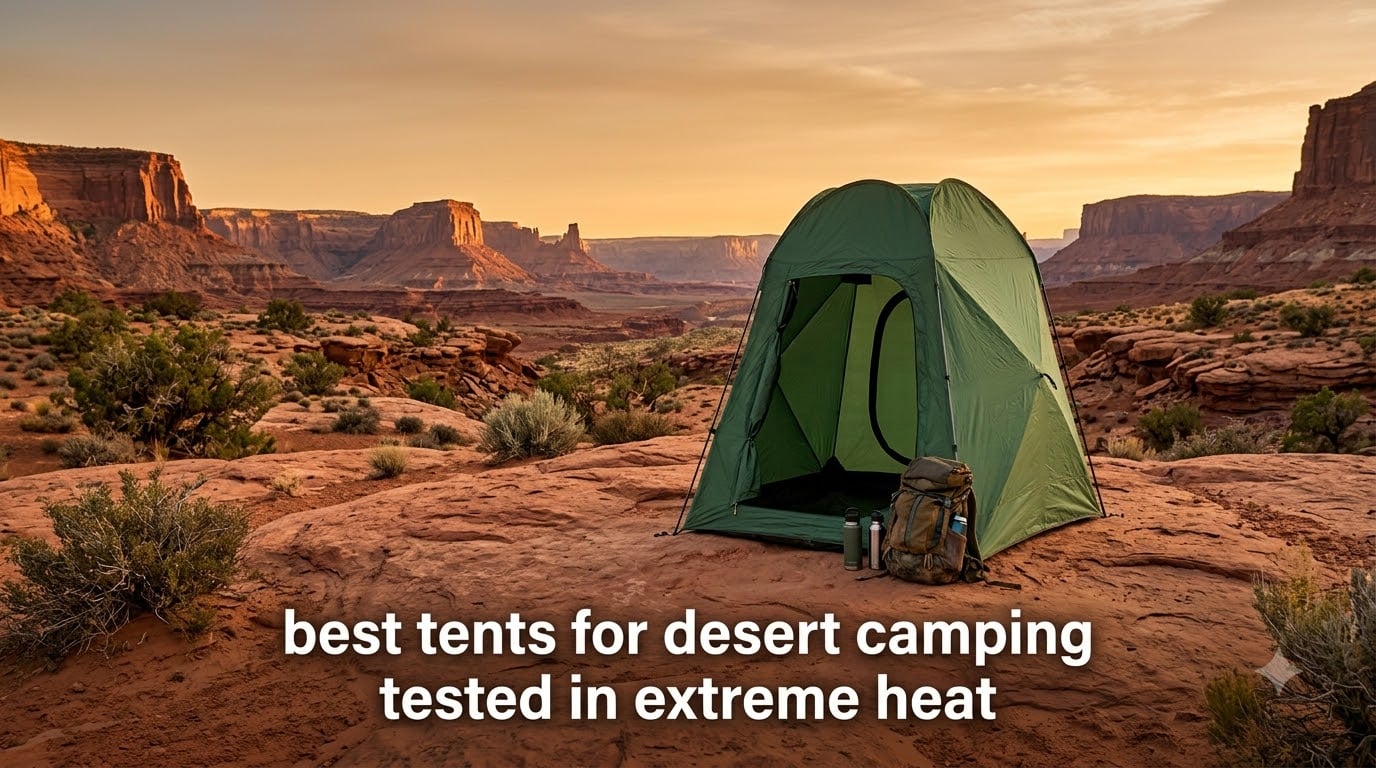 best tents for desert camping tested in extreme heat