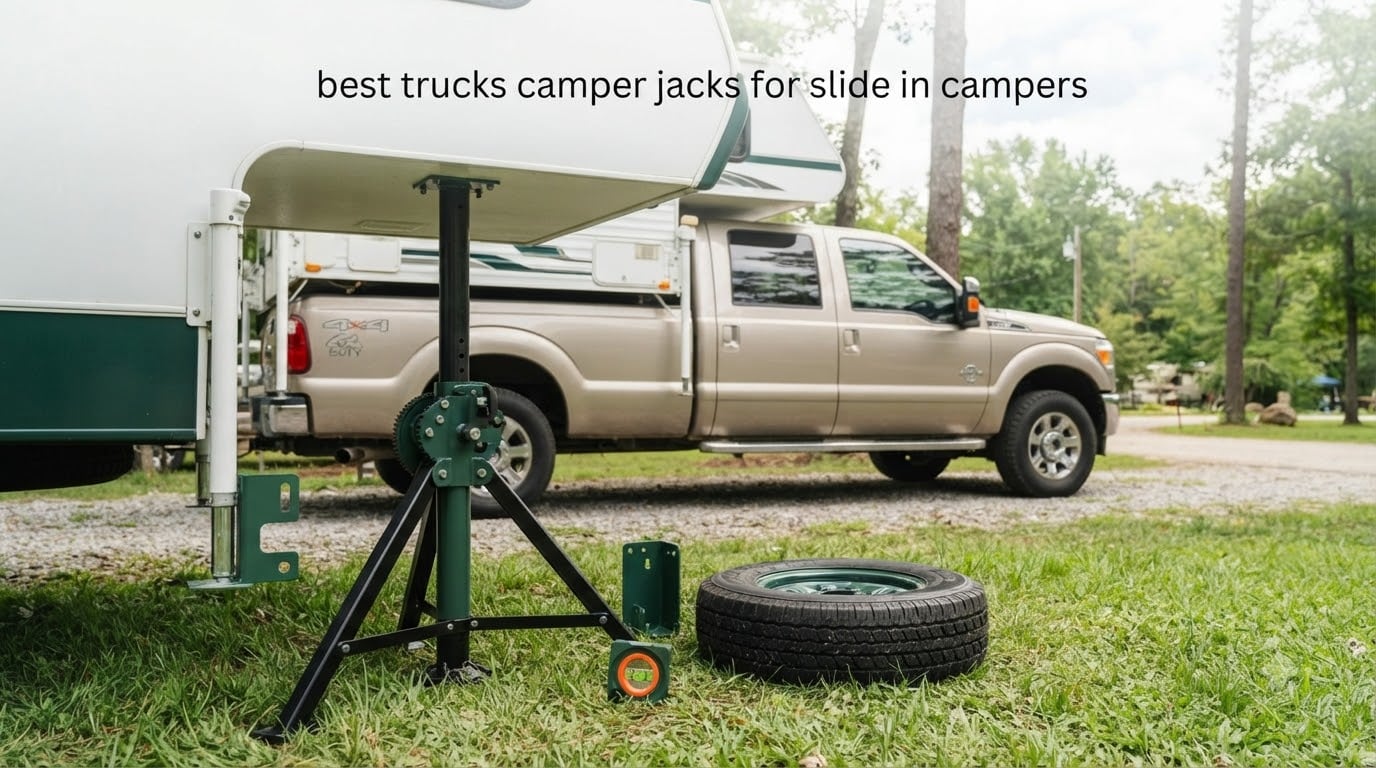 best trucks camper jacks for slide in campers