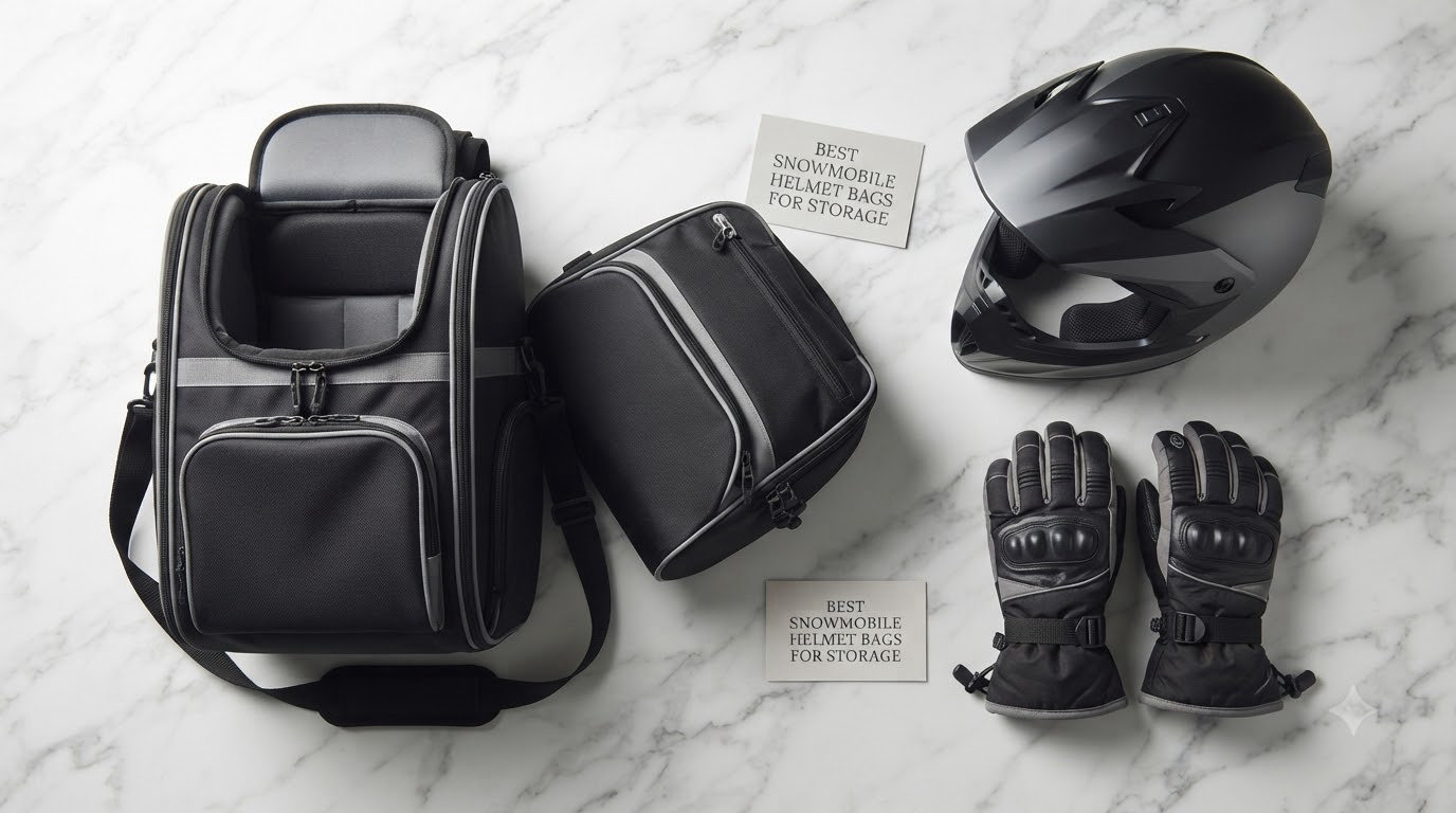 best snowmobile helmet bags for storage
