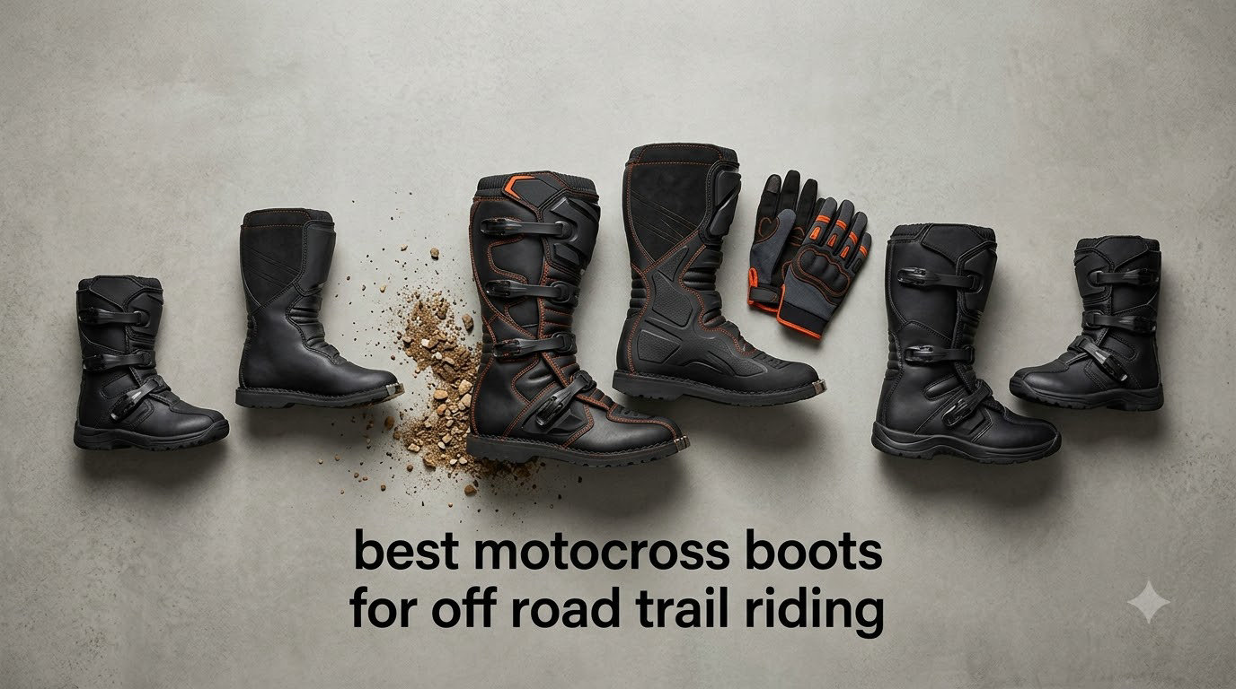 best motocross boots for off road trail riding