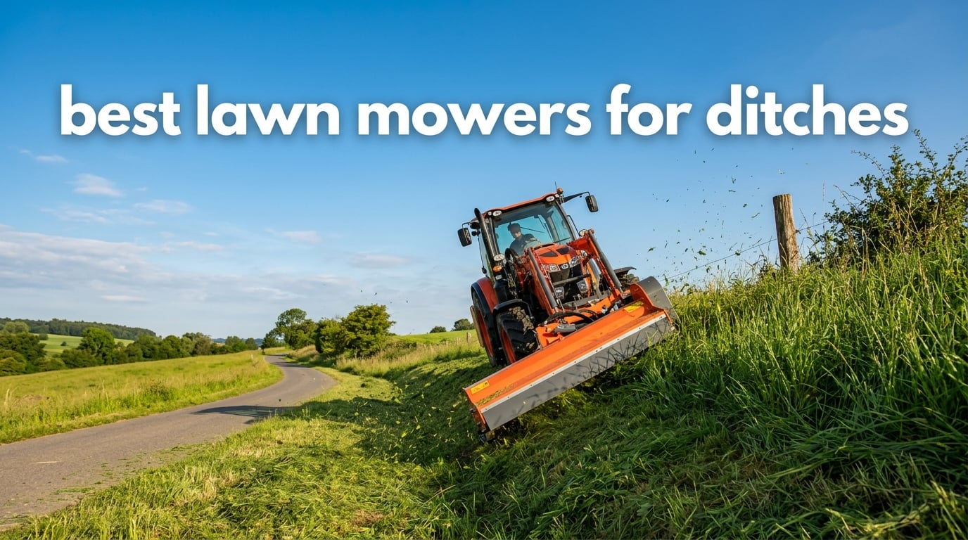best lawn mowers for ditches