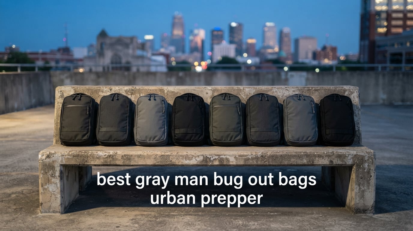best gray man bug out bags urban prepper