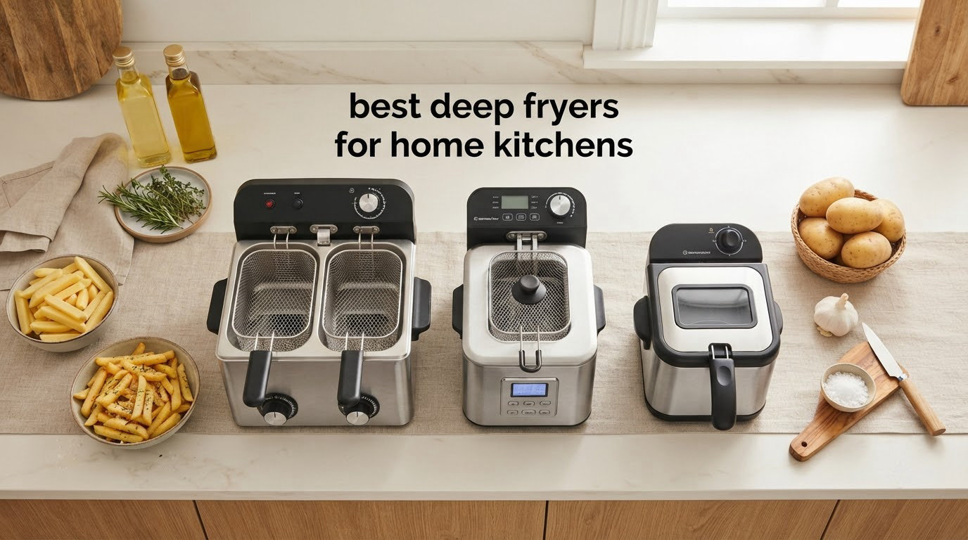 best deep fryers for home kitchens