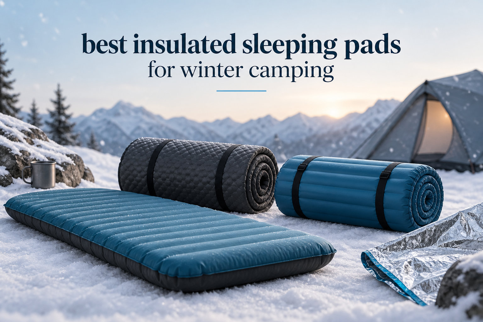 best insulated sleeping pads for winter camping