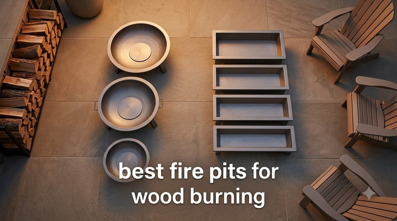 best fire pits for wood burning