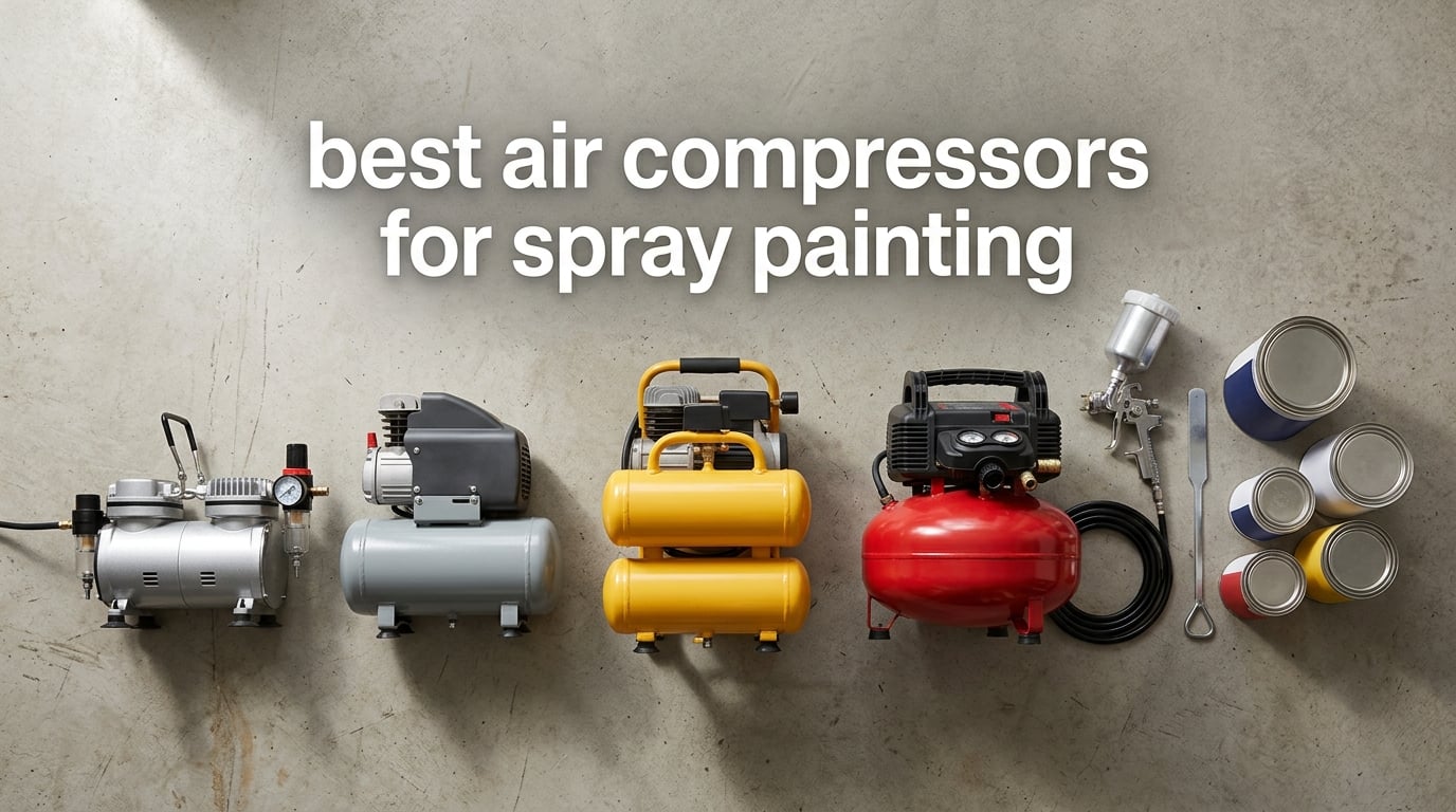 best air compressors for spray painting