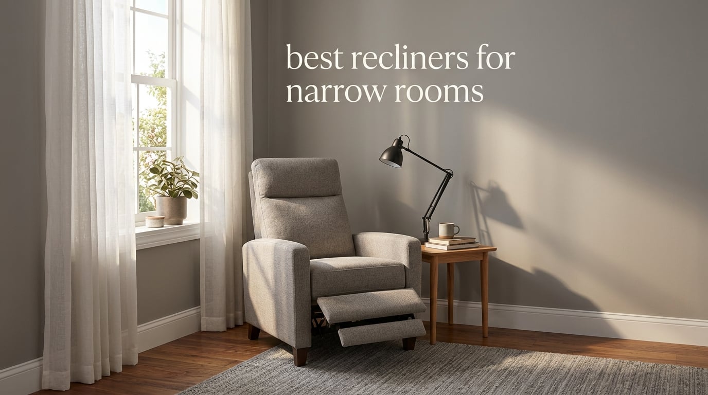 best recliners for narrow rooms