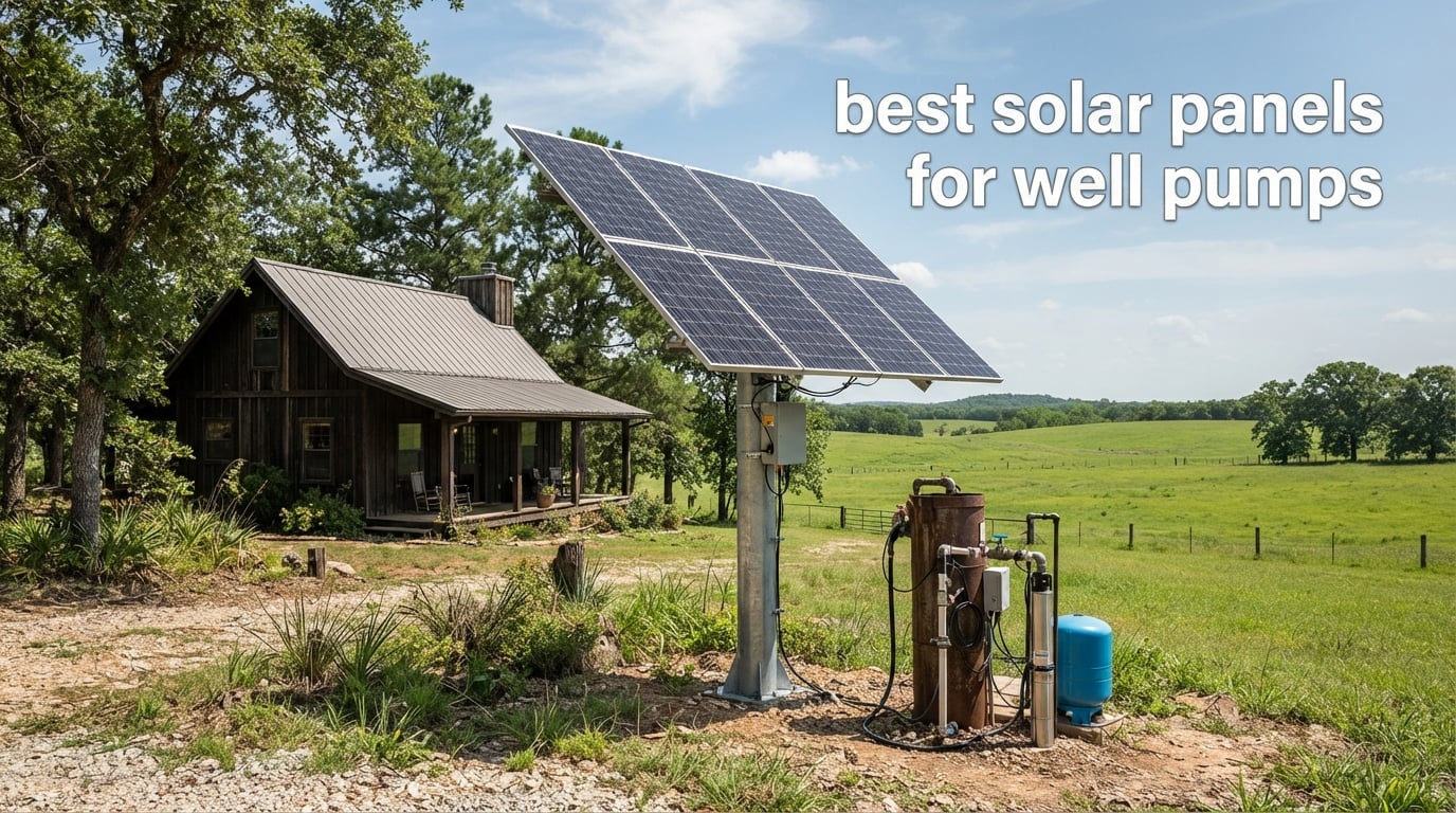 best solar panels for well pumps