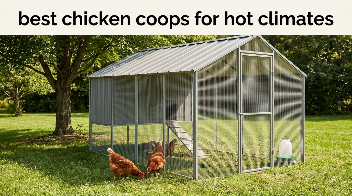 best chicken coops for hot climates