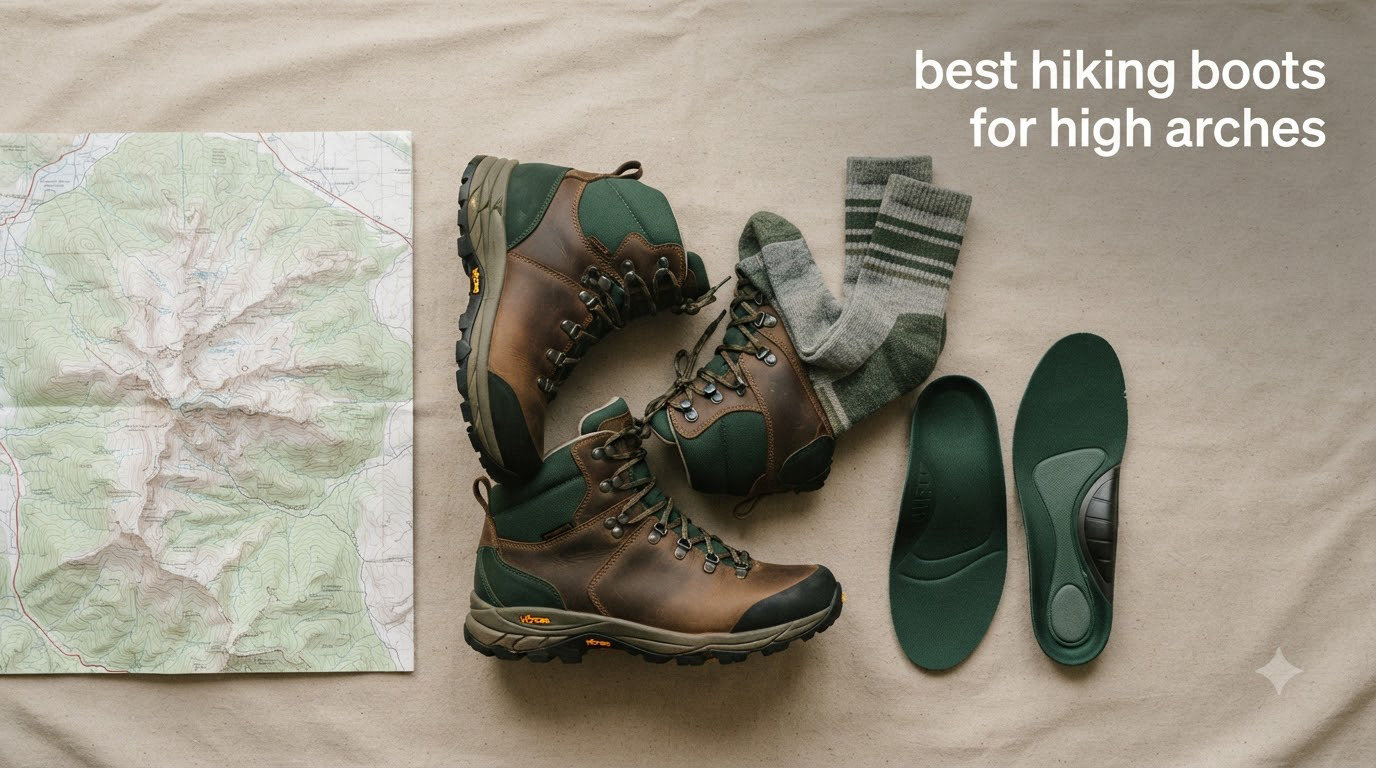 best hiking boots for high arches