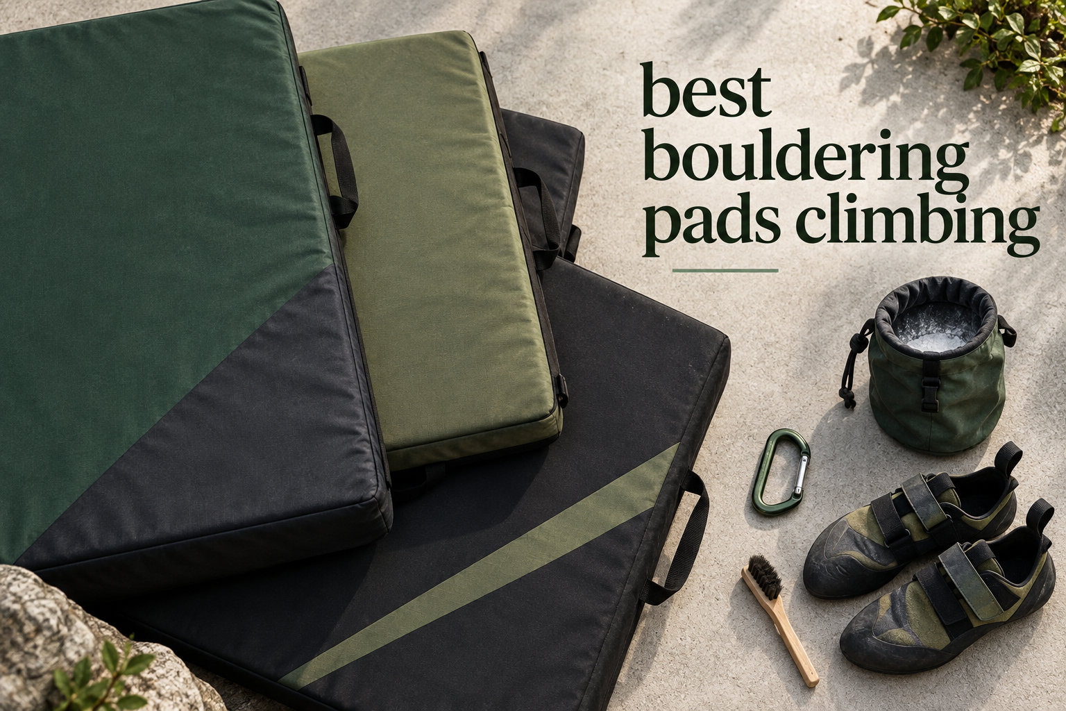 best bouldering pads climbing