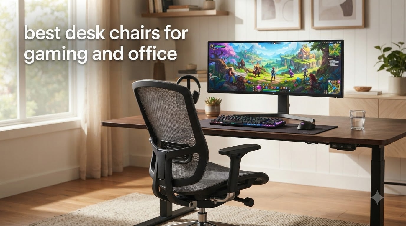 best desk chairs for gaming and office