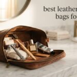 best leather toiletry bags for travel