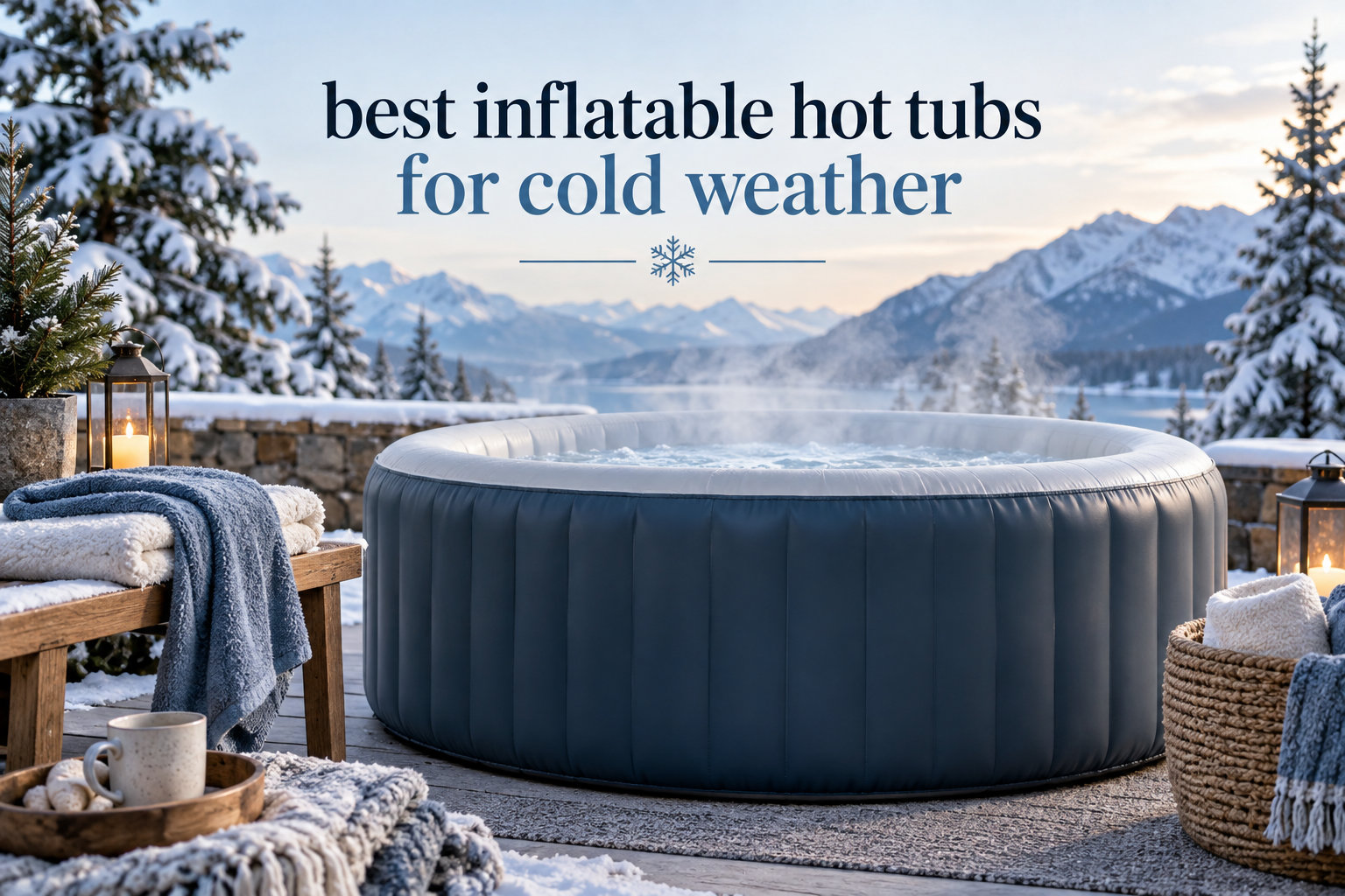 best inflatable hot tubs for cold weather