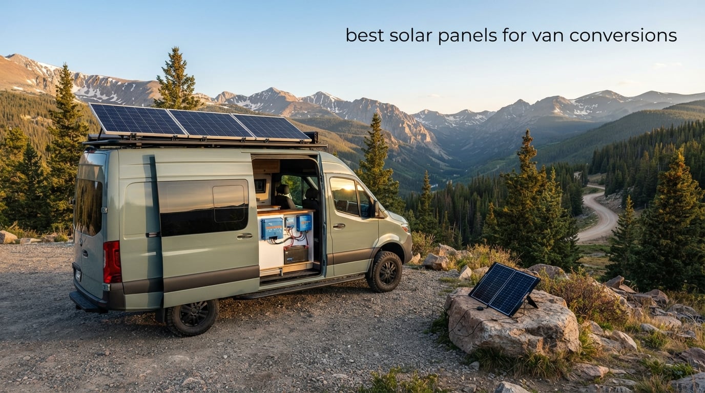 best solar panels for van conversions