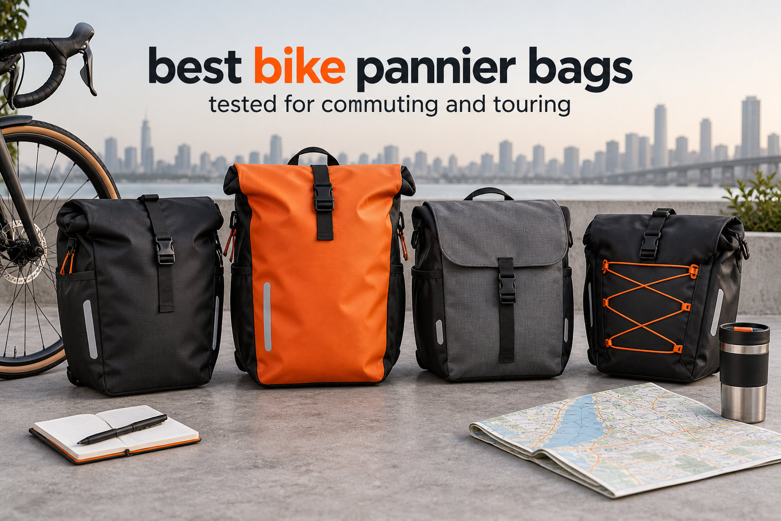 best bike pannier bags tested for commuting and touring