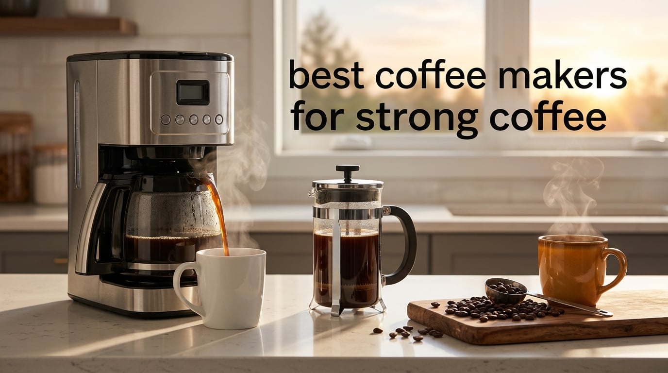 best coffee makers for strong coffee