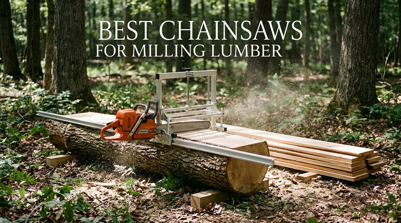 best chainsaws for milling lumber