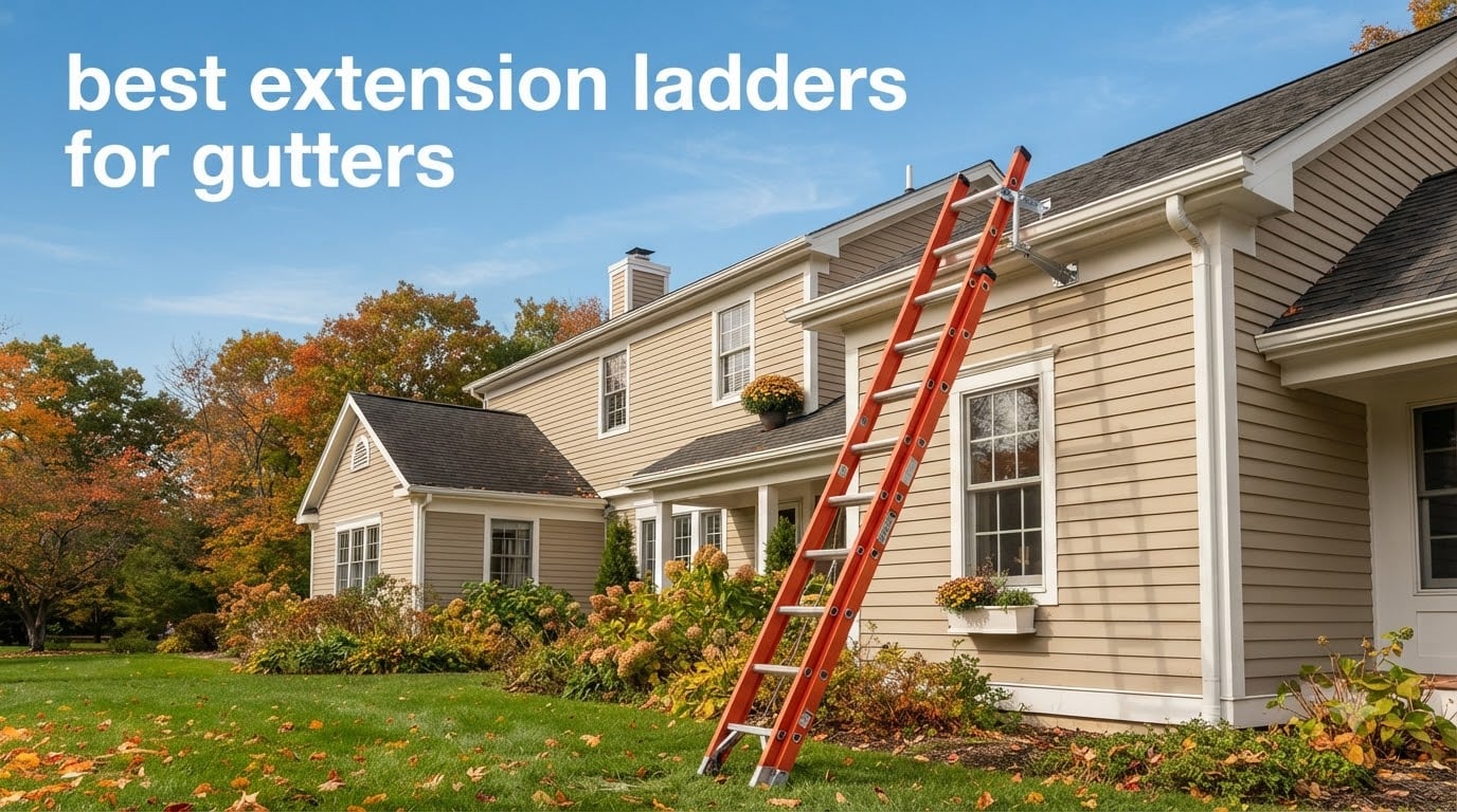 best extension ladders for gutters