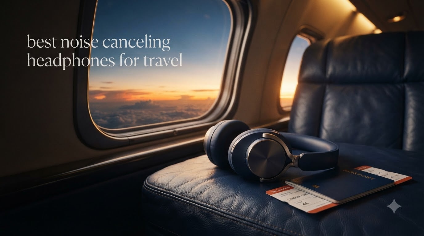 best noise canceling headphones for travel