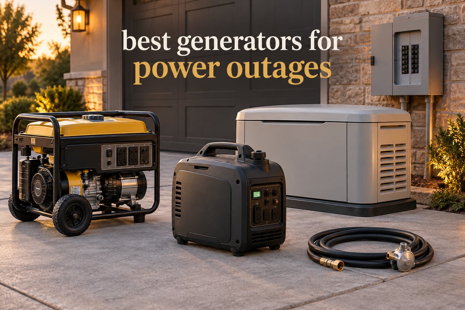 best generators for power outages
