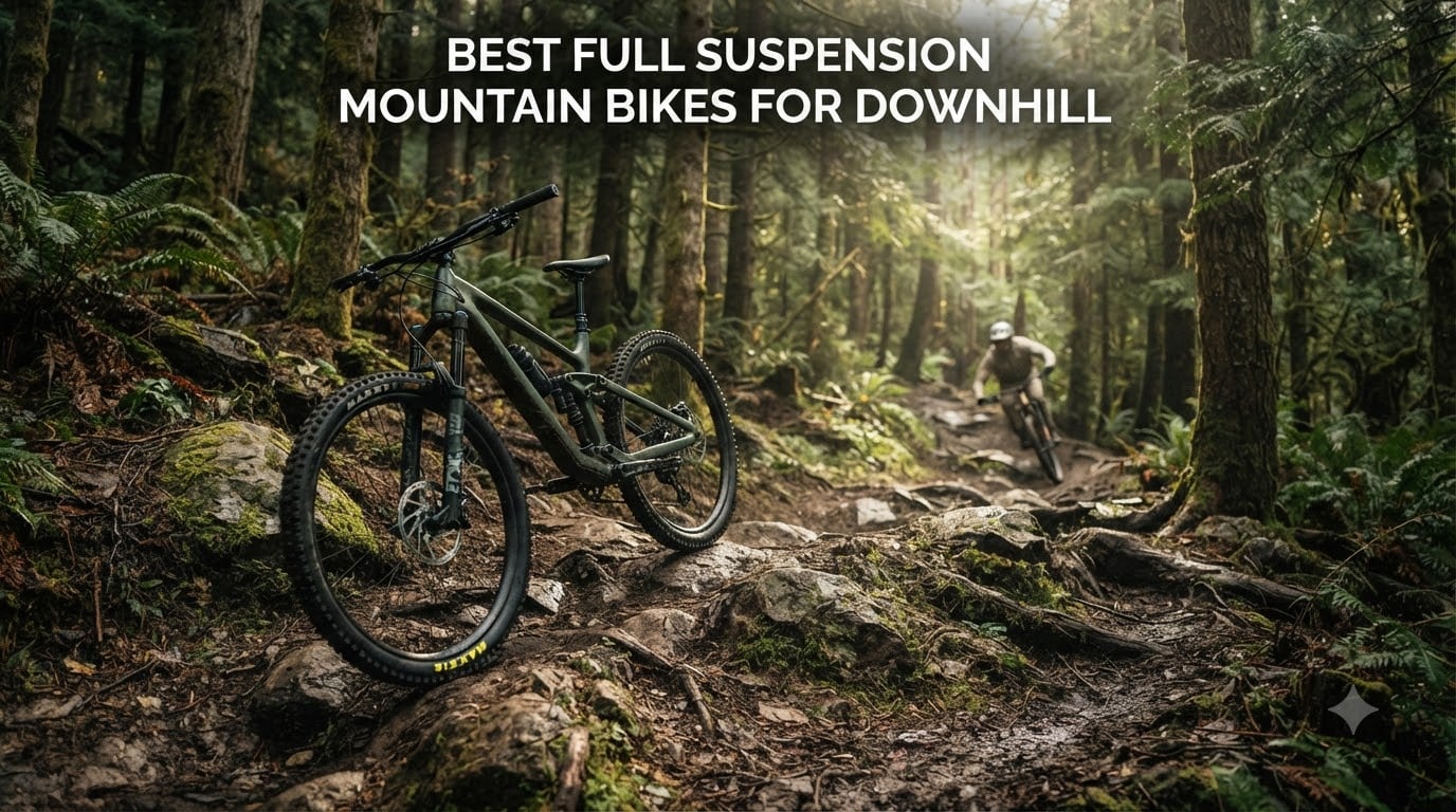 best full suspension mountain bikes for downhill