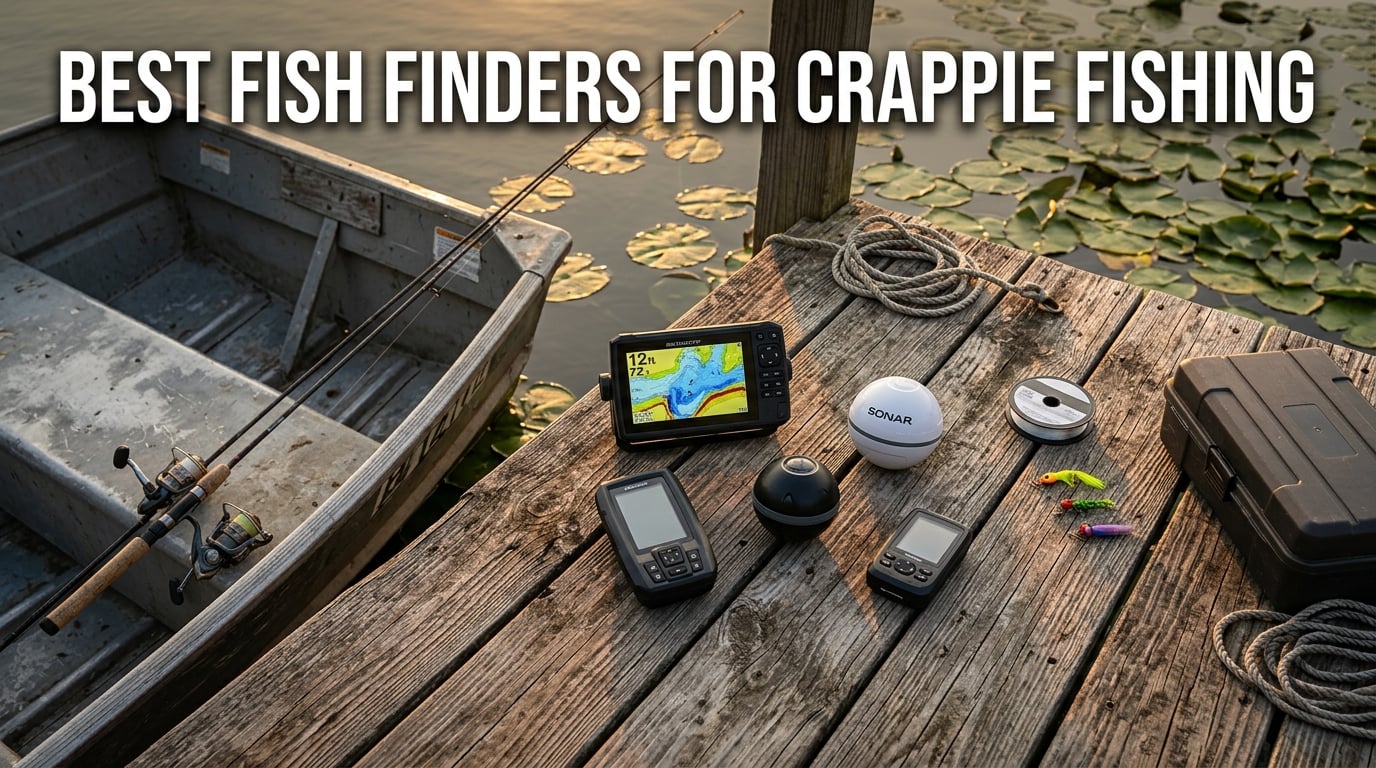 best fish finders for crappie fishing
