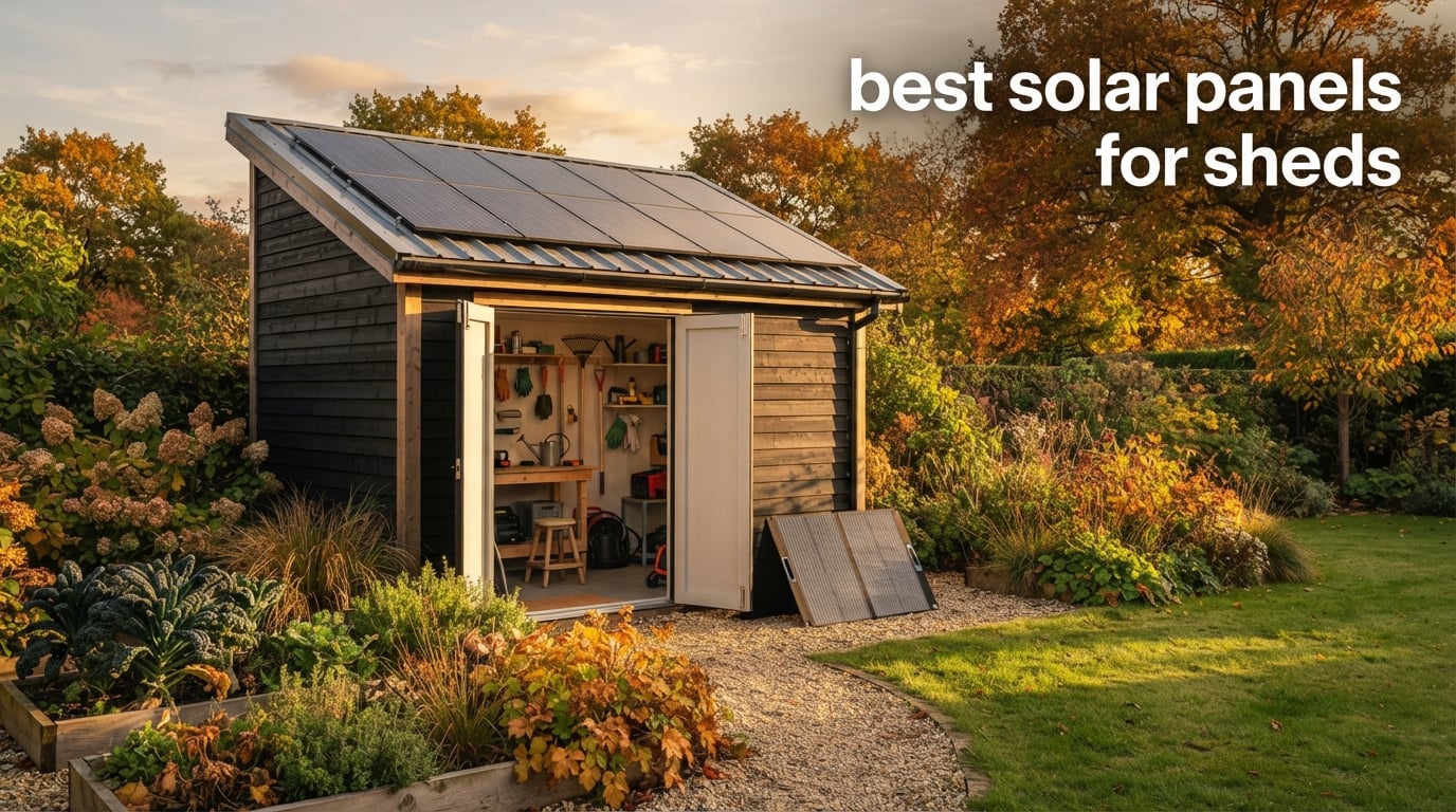 best solar panels for sheds