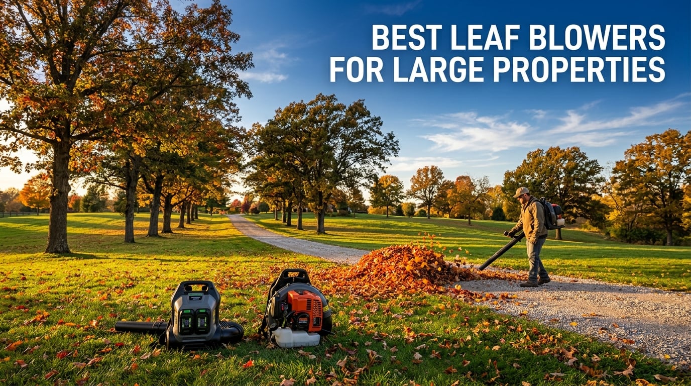 best leaf blowers for large properties