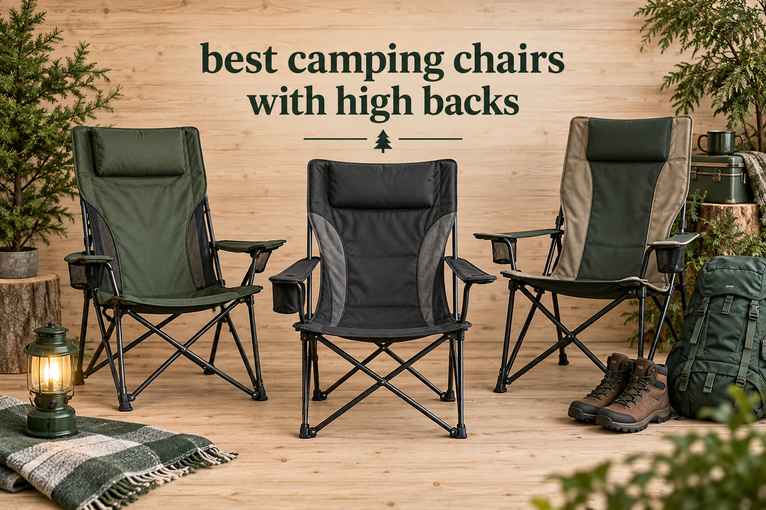 best camping chairs with high backs