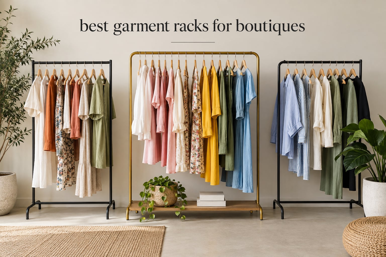 best garment racks for boutiques