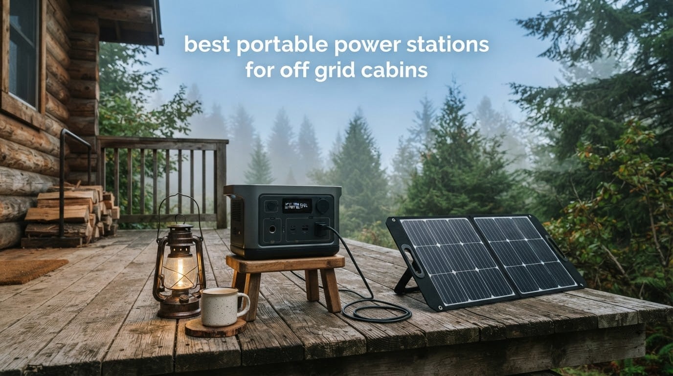 best portable power stations for off grid cabins